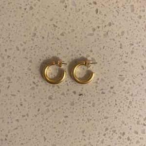 Madewell small hoops